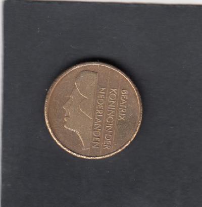 Beschrijving: 5 Gulden Beatrix